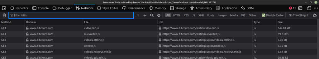 Download mp4 from Bitchute